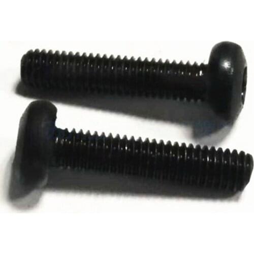 M3 M4 Torx Screw Pan head Plum blossom GB2672 Bolts Round head Six-Lobe Screws Carbon steel Black