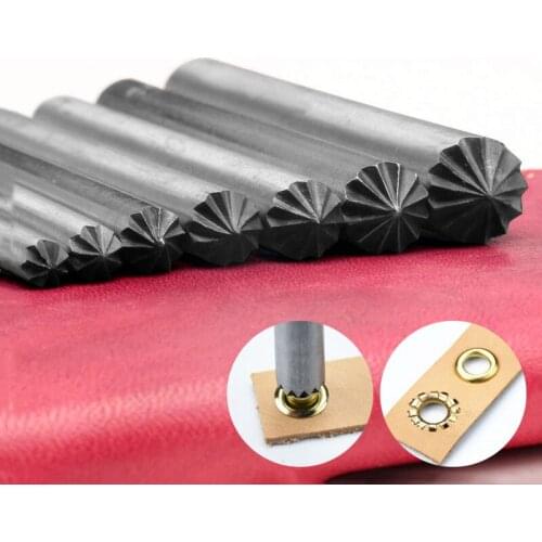 1pcs 3-12mm Eyelets Installation Tool Metal Drill Bit for clothes shoes bags Button Mold rivet snap Punch Decoration Accessories