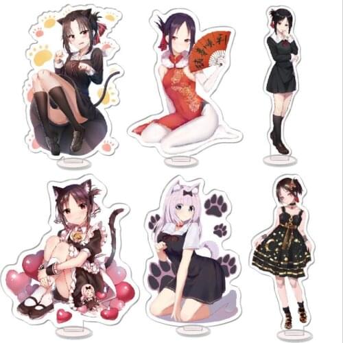 Kaguya-sama: Love Is War Shinomiya Kaguya Anime Acrylic Stand Figure Desktop Decoration Collection Model Toy Cosplay Doll
