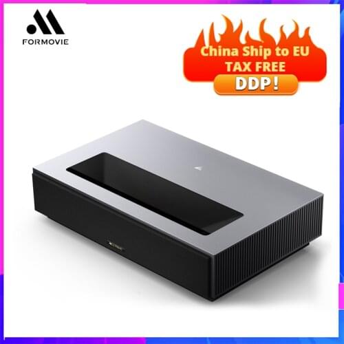 Fengmi Laser Cinema 4K MAX Projector TV 4500 ANSI Lumens support 8K ALPD 3.0 DTS Sky channel 3+64GB Home Theatre System 2020 new