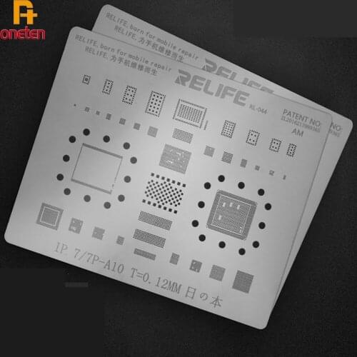 Sunshine Relife BGA Reballing Stencil Kit Thickness Tin Mesh Solder Template for iPhone 11 11pro XSMAX XS XR X 8 8P 7P 7 6P 6