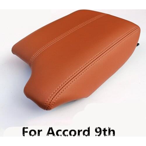 Customzied High Quality Microfibre Leather Center Armrest Cover For Honda Accord 9th AAB012