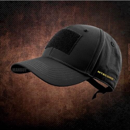 NITECORE NDH10 Combat Cap One Way Dry Smart Fabrics Outdoor Sport Camping Hiking Fishing Hunting Accessory Black / Blue 2 Colors
