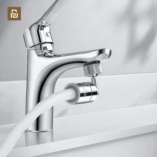 Original Xiaomi Youpin Dual-function Faucet Bubbler Universal Rotation Anti-splash Kitchen Faucets Bathroom Higold Made