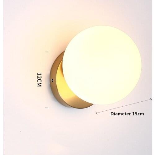 Vintage Led Bedroom Bedside Led Wall Lamps Indoor Stair Aisle Wall light Fixtures Loft Wall Deco Restaurant Hallway Wall Sconce