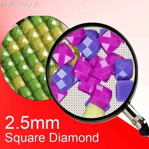 1KG/Bag DIY Square Diamond Paintings Accessory Cross Stitch Diamond Embroidery 180000 grain/Bag 447 Colors Can Choose