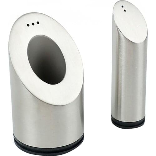 1Pcs Stainless Steel Salt And Pepper Shakers Set For Spices With Holes Seasoning Jar Spice Rack Kitchen Cruet Tool