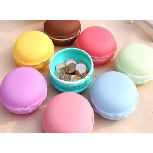 1000pcs/lot Free Shipping Creative Cute Candy Color Macaron Mini Storage Box Jewelry Box Pill Case