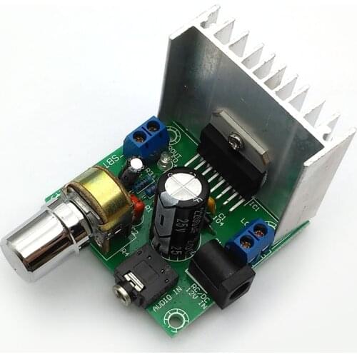 AC/DC 12V TDA7297 2x15W Digital Audio Amplifier DIY Kit Dual-Channel Module Amplifier Board