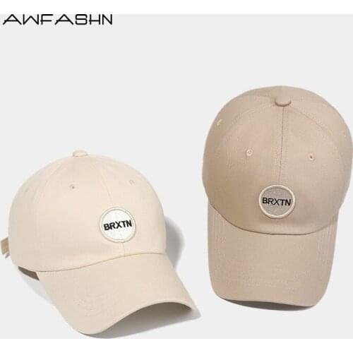 2021 Unisex Black Baseball Cap High Quality Cotton Breathable Spring Sports Hat Adjustable Snapback Hat Mens Outdoor Bone Golas
