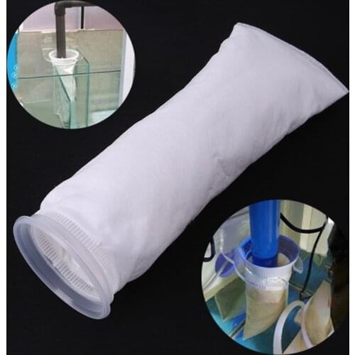 Fish Tank Filter Mesh Bag Easy Light Weight Aquarium Filter Socks 105*380mm
