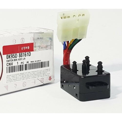 Left front seat power switch box assy seat adjustment switch for kia sedona 2001-2005 0K95D 88161D 0K95D88161D 0K95D-88161D