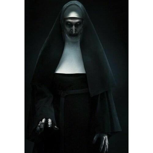The Nun Movie The Conjuring Horror Remake Art Film Print Silk Poster Home Wall Decor 24x36inch