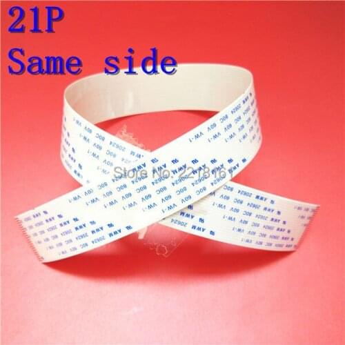 Quality Mimaki JV4 DX4 flat head cable for Epson DX4 printhead cable Mutoh RJ8000 8100 Roland FJ540/740 head cable 21p 35cm