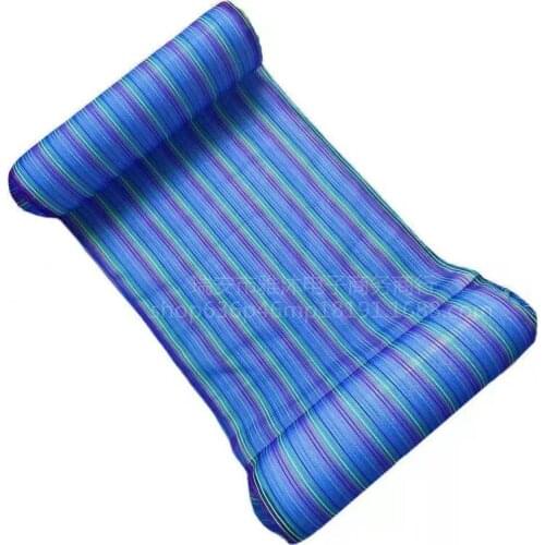 Summer Swimming pool floating hammock multifunctional inflatable floating hammock 4 in 1 portable water beach reast hammock