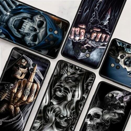 Grim Reaper Skull Skeleton Silicone Soft Pnone Case For Xiaomi Mi Poco X3 NFC Pocophone F1 M3 Pro 5G F3 Back Cover Fundas