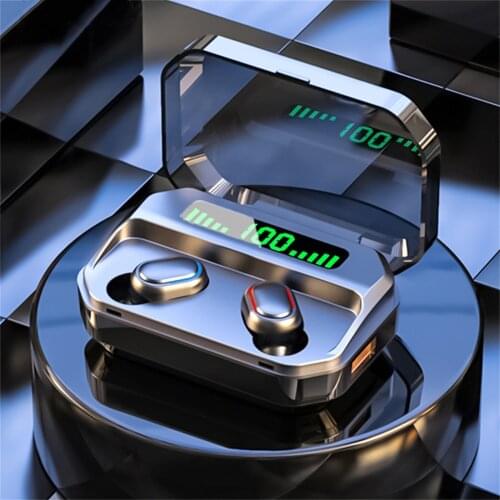 True Wireless Earbuds Bluetooth 5.0 Headphones Touchcontrol With Wireless Charging For All Phones Touch Control Discounts Sport