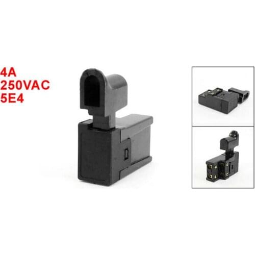 Replacement Non Locking NO+NC DPST Electric Tool Trigger Switch 4A 250VAC 5pcs