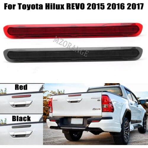 LED High Positioned Additional Third Brake Light For Toyota Hilux REVO 2015 2016 2017 Car-styling Brake Light LED Tail Stop Lamp