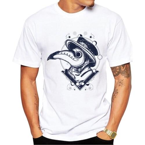 TEEHUB Hipster Street Men T-Shirt Plague Printed Short Sleeve Tshirts Fashion t shirts Cool Essential Tee