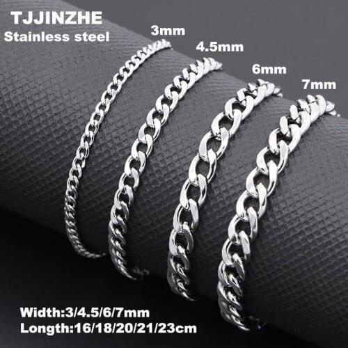 TJJINZHE Metal Bracelets
