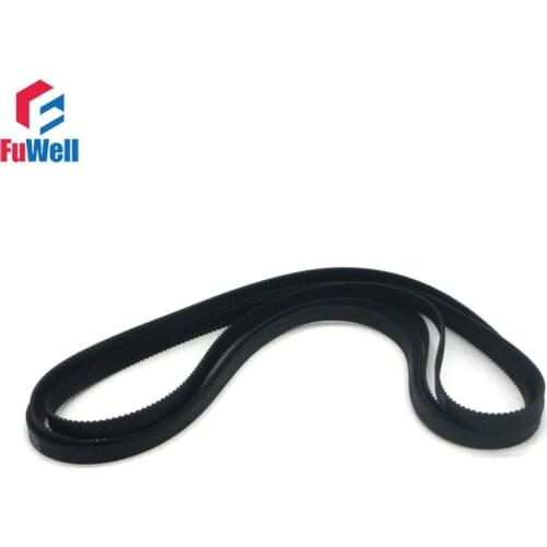 GT2 2GT Rubber Timing Belt 494/500/520/524/528/540/544/550/600/606/610-2GT Toothed Belt 6/10mm Width Gear Pulley Belt