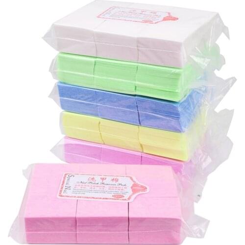 1 Pack UV Gel Polish Remover Pad Nail Cleaning Lint Pad Soak off Remover Manicure Cotton Napkins Wrap Tools Color Cleaner Wipes