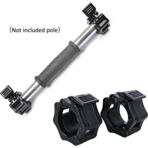 2Pcs 25mm Dumbbell Barbell Collar Clips Clamp Gym Weight Lifting Fitness Training Body Building Sport