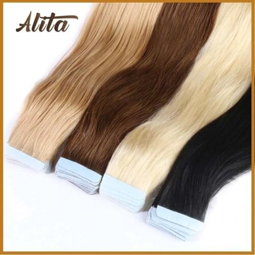 Волосы для ленточного наращивания Alita China At AliExpress