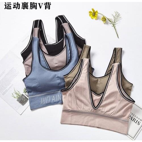 3D Sexy Lingerie Seamless Sport Bra V Type Top Bra Push Up Bralette Brassiere Women Underwear English v-back wrapped girls vest