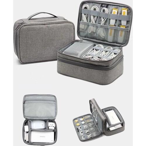 Travel Cable Organizer Bag Multifunction Electronic Digital Earphones Gadget Organizer Portable Storage Bag Organizador Cables