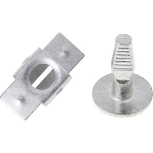 G5AD 5 Pairs Engine Fitting Clips Mounting Bolt Under Cover for peugeot 206 207 406 407 806 807