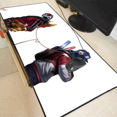 XGZ League of Legend Customized Laptop Gaming Lock Edge MousePad Speed Version Large Gamer Mouse Pad for Dota CSGO 30X60/90X40CM