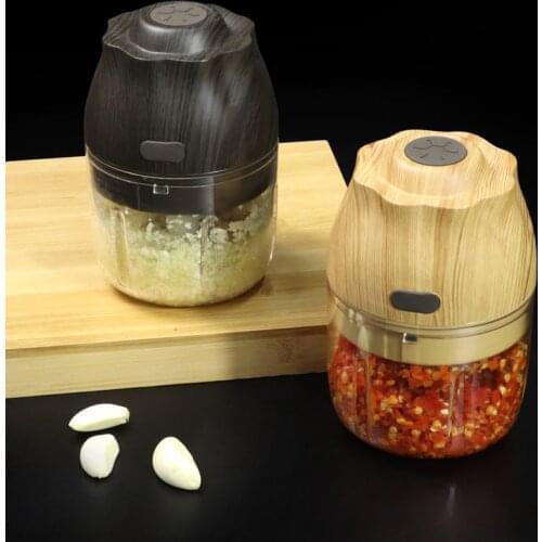 Garlic Vegetable Chopper Multifunctional electric garlic Cutter masher cooking machine Wireless Squeezer Meat Kitchen Gadget