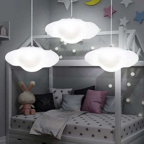 European kindergarten cloud lamp creative LED lamp childrens room pendant lights personality color restaurant bar light CL60821