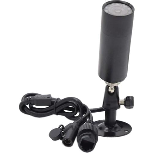 Mini CCTV Video Small Vandal-Proof Metal IR 940nm Infrared Night Vision Remote IP Bullet Camera For Robot Car Motion Detecting