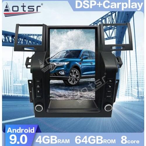 AOTSR For Land Rover Evoque 2005-2009 Android 9.0 Tesla Style Car GPS Navigation Radio 4+64GB Multimedia Player WIFI CARPLAY