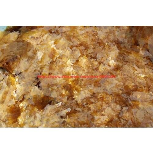 Natural shellac golden color chip Ultra-thin color chip instant 250 g a violin parts