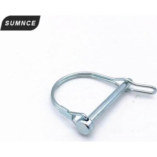 Spring Carbon Steel PTO Pin Round Arch Wire Shaft Locking Lock Pin Safety Coupler Pin Retainer Farm Trailers Wagons