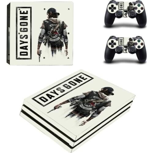 Game Days Gone PS4 Pro Sticker Play station 4 Skin Sticker Decals For PlayStation 4 PS4 Pro Console & Controller Skins Vinyl