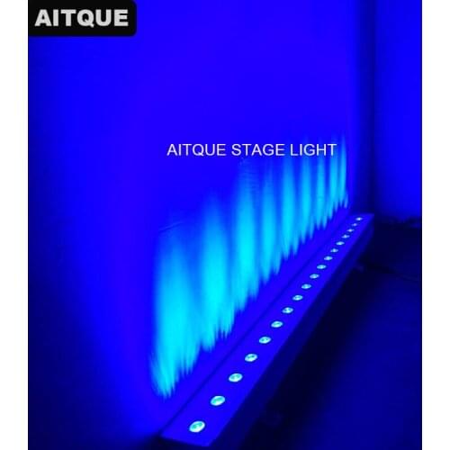 6lot Outdoor rgb wash 18x3w controller dmx led wall washer rgb led 3w ip 65 outdoor led wash lights