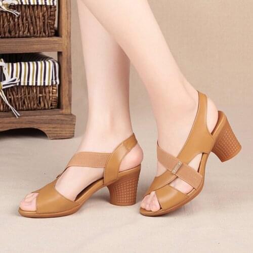 Womens Summer PU Platform High Heel Sandals 2020 Sexy Open Toe High Heels Women Shoes
