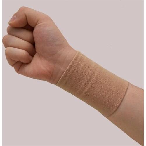 1 Pair Elastic Sport Wristband Wrist Support Bandage Gym Hand Brace Wrap Tennis Band Fitness Compression Sleeves Tattoo Cover