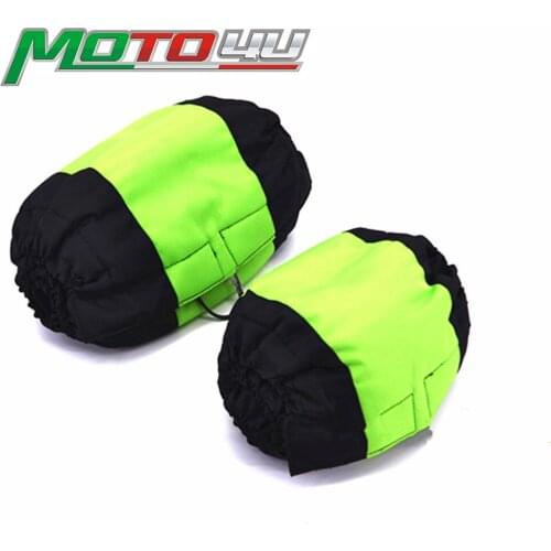 1 pair Motorcycle Tire Warmer Set 120/ 190,120/200 17 Front and Rear Race Green and blcak tyre warmer