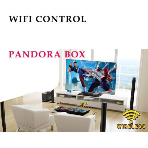1300 3D Games Pandora Box 6 Wireless Version WiFi Smart Game Console Connection Arcade Game Console Double Rocker Claw Machine
