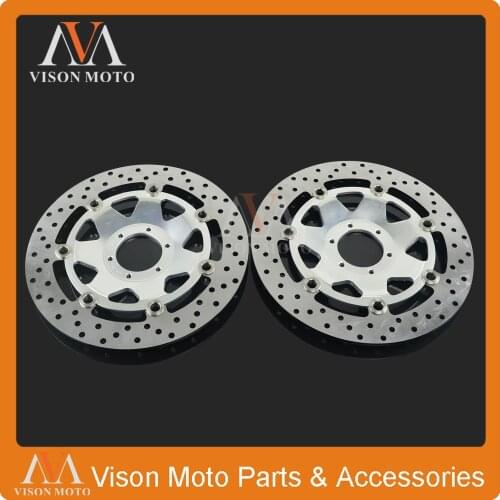 2PCS Front Floating Brake Disc Rotor For HONDA CBR600F CBR 600F CBR 600 F CBR600F4 600F4 F4 99 00 1999 2000 CBR900F 900 03 2003