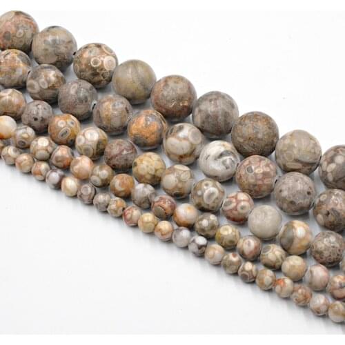 Natural Stone MAIFANITUM Beads 4-12mm Loose Beads for Jewelry Making Charm Accessories DIY Fashion Free Shipping 15"