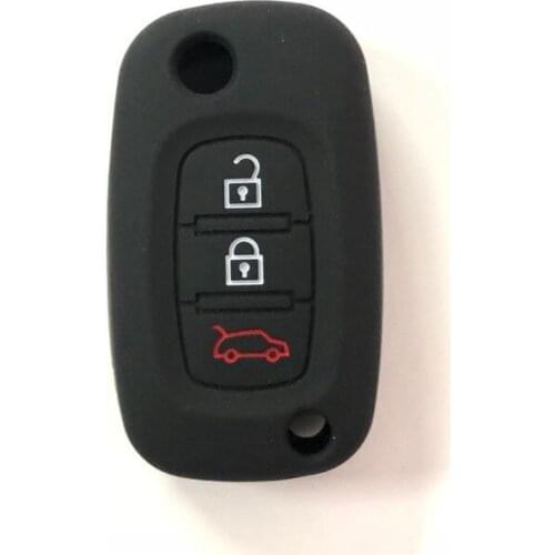 Car Key Case for Lada Sedan Largus Kalina Granta Vesta X-Ray XRay for Renault Dacia 3 Buttons Key Shell