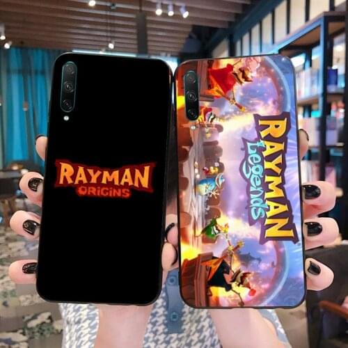 CUTEWANAN Rayman Legends Soft Silicone Black Phone Case for Huawei P40 P30 P20 lite Pro Mate 20 Pro P Smart 2019 prime
