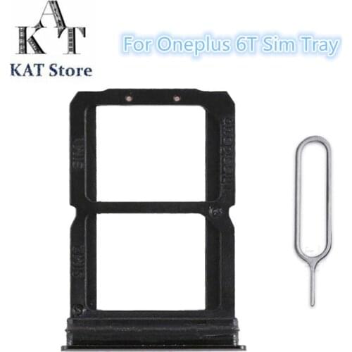 KAT For Oneplus 6T Sim Tray Holder Adapter Socket With Eject Pin Needle Tool Quality Guarantee